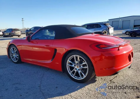 2014 Porsche Boxster z USA, uszkodzony, nr VIN WP0CA2A80ES121066